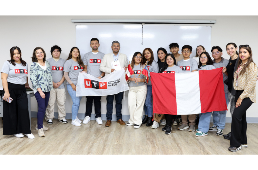 Delegación peruana cumplió una semana de intercambio en la Escuela de Negocios U. Mayor