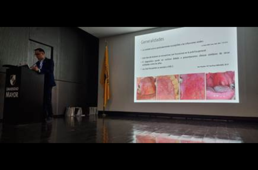 Escuela de Odontología U. Mayor fue sede del Congreso Nacional de Patología Buco Maxilo-Facial