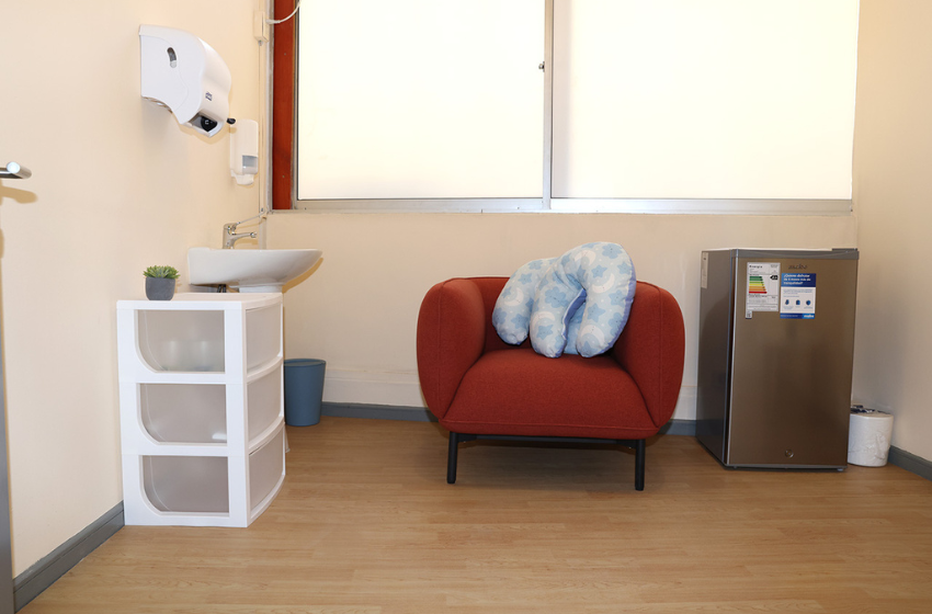 Se inauguró nueva Sala de Lactancia en el campus Manuel Montt