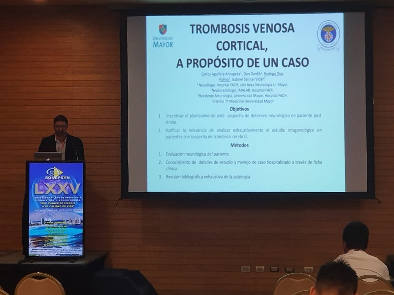Postgrado// 4 residentes de la especialidad médica de Neurología participaron en el Congreso Sonepsyn 2019