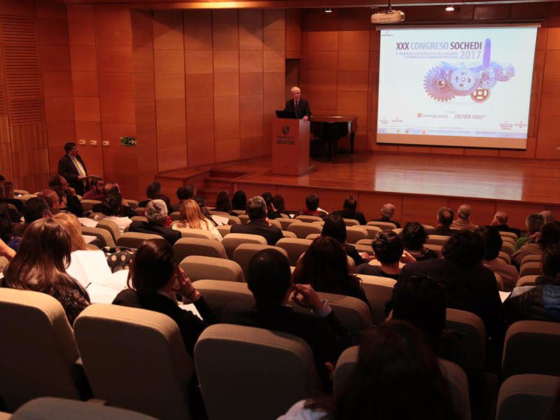 Conferencia//Universidad Mayor inauguró oficialmente la 30ª versión del Congreso Sochedi