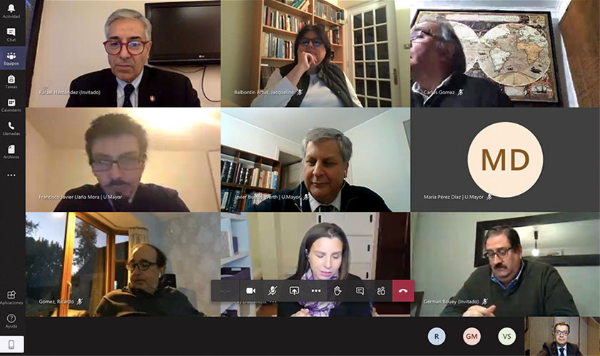 Innovación// Escuela de Negocios U. Mayor reunió a destacados actores del mundo empresarial