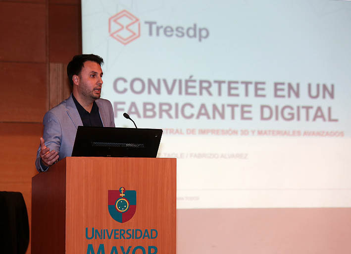 TECNOLOGÍA//U.Mayor ofreció una charla magistral sobre impresión 3D y estudiantes tendrán acceso gratuito