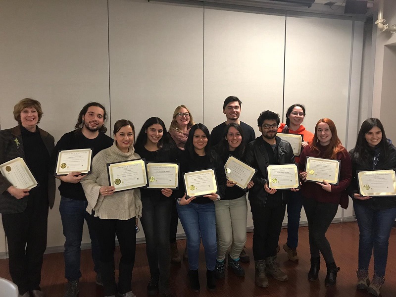 Estudiantes// Estudiantes U. Mayor realizaron pasantía en Buffalo State University de EE.UU.