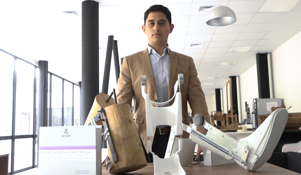 Innovación// U. Mayor consigue patentar nuevo cáliper de rodilla que beneficiará a enfermos postrados