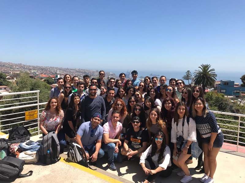 RRII//50 jóvenes mexicanos llegan a Chile para realizar intercambio estudiantil de verano en la U. Mayor