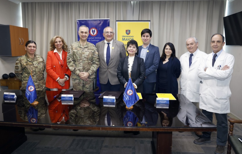 U. Mayor y Hospital Militar extienden por 7 años el convenio de colaboración iniciado en 1997