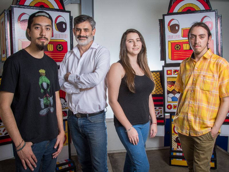 Ganadores//Estudiantes de Animación Digital obtuvieron Premio DIRAC y fueron invitados a Bélgica