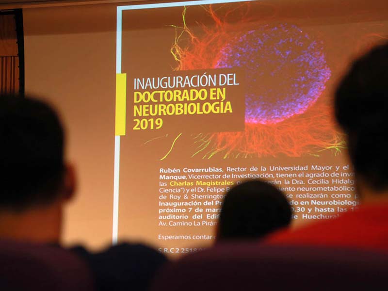 Ciencia// Doctorado en Neurobiología dio inicio a su versión 2019 con charlas de destacados científicos