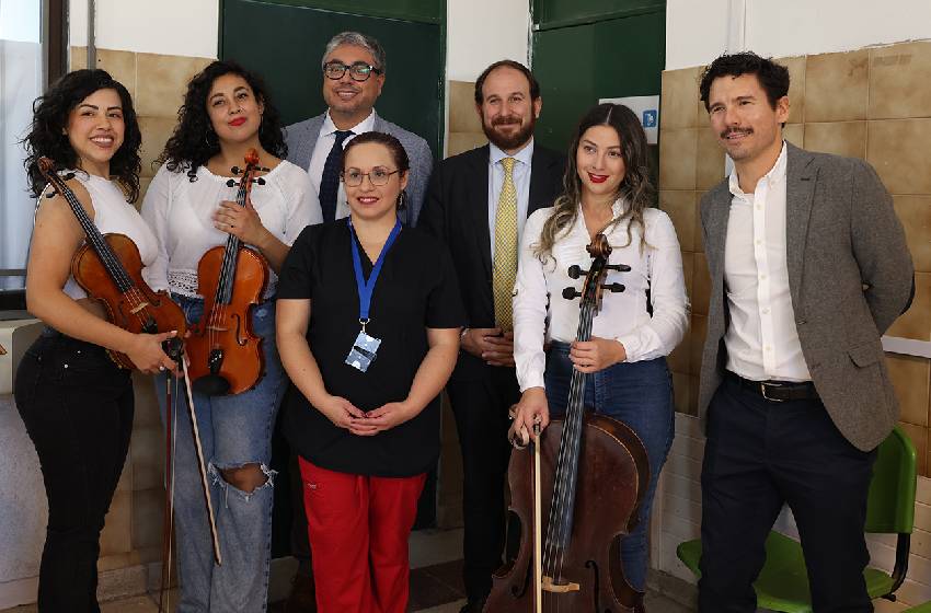 U. Mayor y municipio de Huechuraba organizaron concierto en Cesfam “El Barrero”