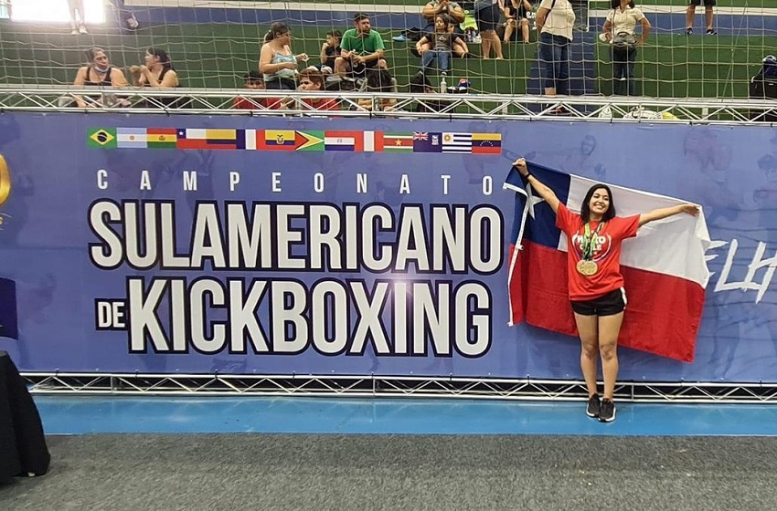 Estudiante de Geología ganó tres medallas de oro en el Campeonato Sudamericano de Kickboxing WAKO