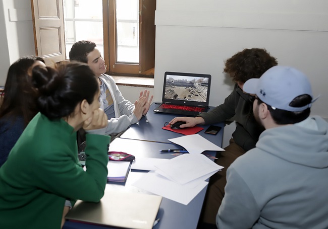 Interdisciplinariedad// Construcción Civil y Animación Digital crean novedosa herramienta 3D que visualiza un edificio en construcción
