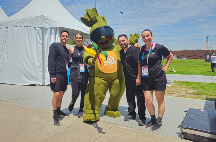 Residentes de Medicina Deportiva UM destacaron en el staff de los Juegos Parapanamericanos Juveniles Chile 2025