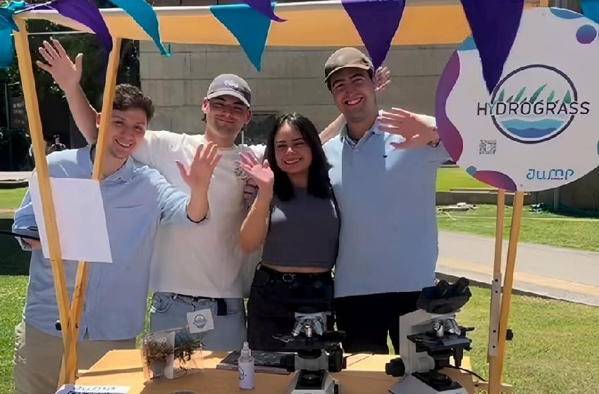 Estudiantes de Biotecnología buscan crear un nuevo tipo de pasto que consuma menos agua
