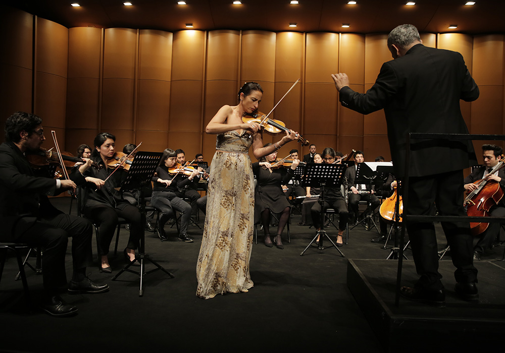 Conservatorio// Violinista francesa protagoniza nueva fecha de la Temporada Internacional de Conciertos