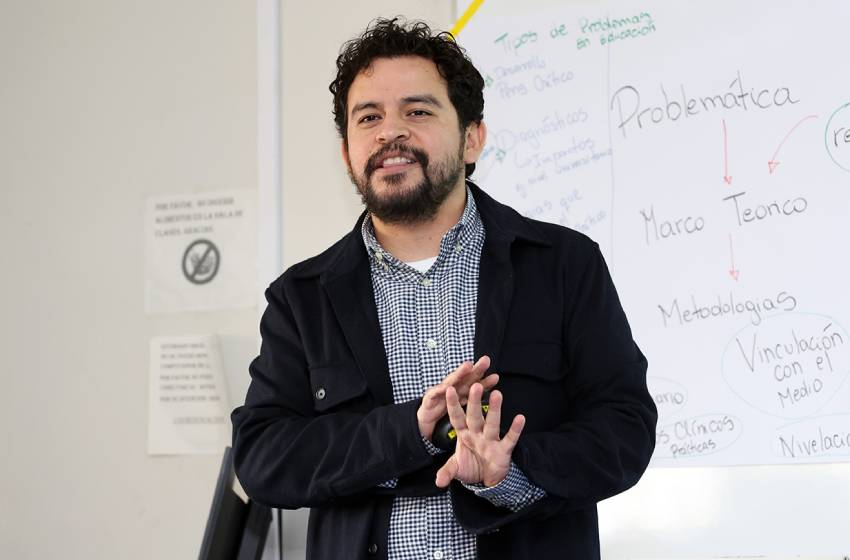 Experto mexicano de la UNAM visitó Chile para fomentar la investigación en docencia universitaria
