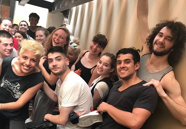 Cultura //Estudiantes de la U. de Montclair visitaron la Escuela de Teatro de la U.Mayor