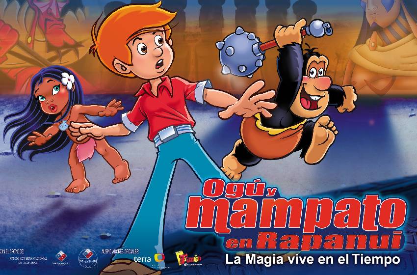 U. Mayor inaugura nueva Sala de Cine celebrando los 20 años de “Ogú y Mampato en Rapa Nui”
