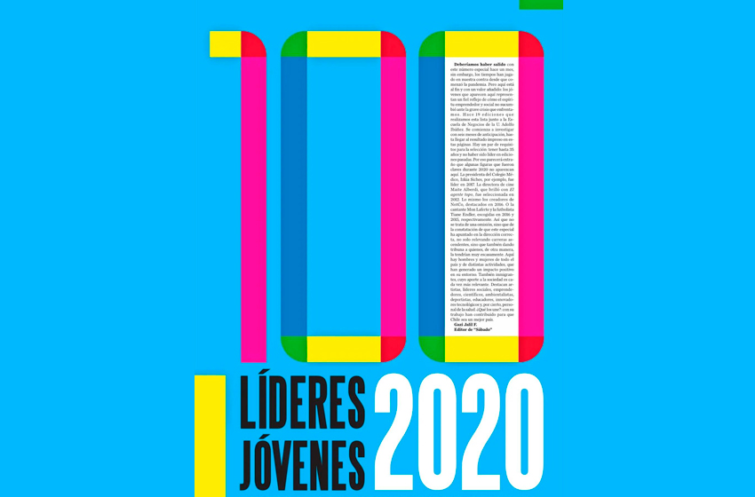 Tres integrantes de la comunidad U. Mayor son parte de los “100 Líderes Jóvenes 2020” 