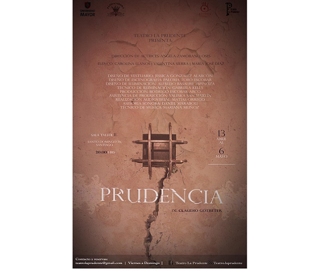 Cultura//  “Prudencia” inaugura la Temporada 2018 de las Salas Virtuales de la Escuela de Teatro U. Mayor