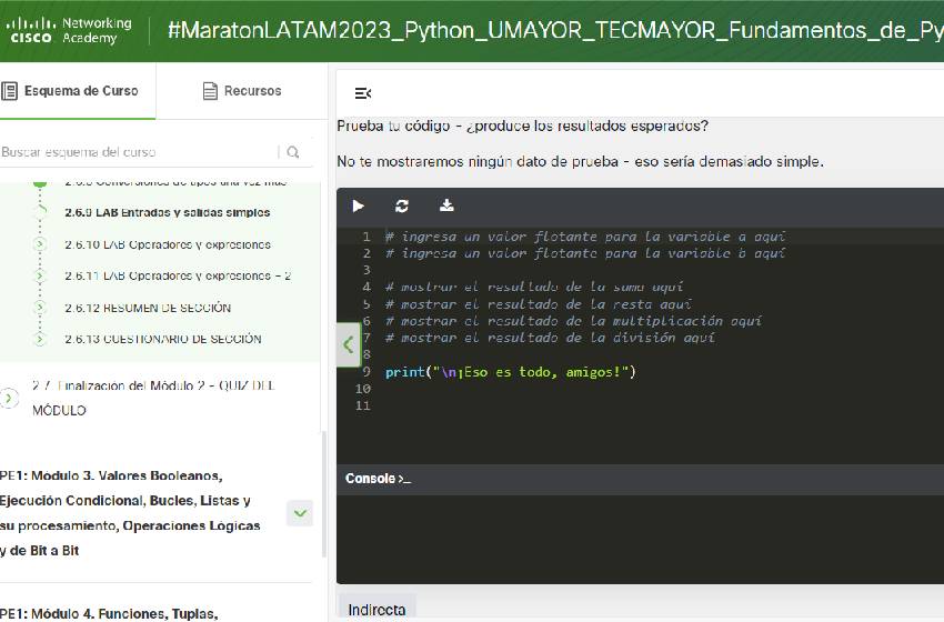TEC Mayor reunió a más de 700 participantes en la Maratón de Programación Python 2023