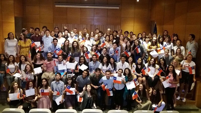 RRII// Dirección de RR.II. despidió a 214 estudiantes de intercambio que cursaron el segundo semestre en la U. Mayor