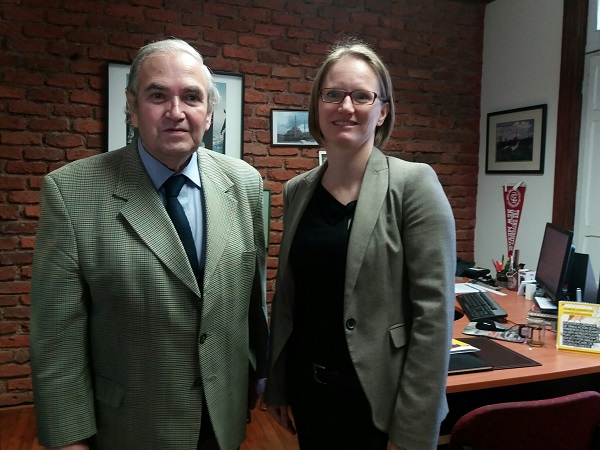 RRII// Representante de la Embajada de Suiza visitó la U. Mayor para afianzar lazos
