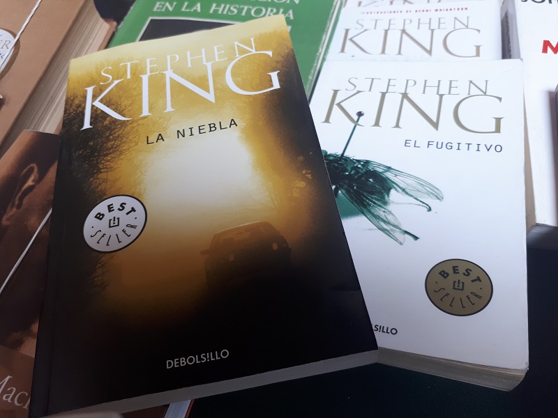 Cultura// Terror, el género que atrae a lectores de todas las edades a la Feria del Libro Usado U. Mayor