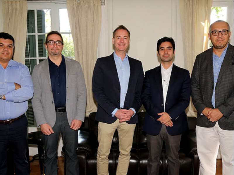 Corporativo// Representantes del Hasso Plattner Institute de Alemania visitaron la U. Mayor
