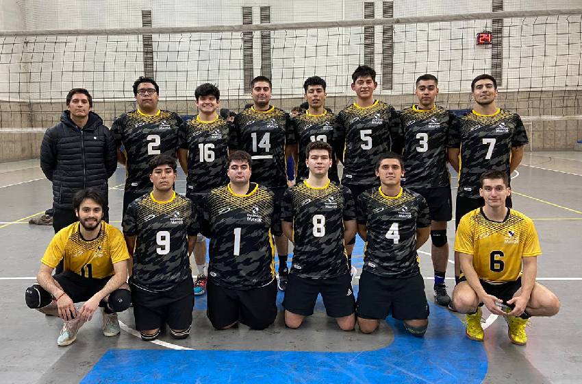 Selección de Voleibol Masculina ascendió a la primera división de las universidades chilenas