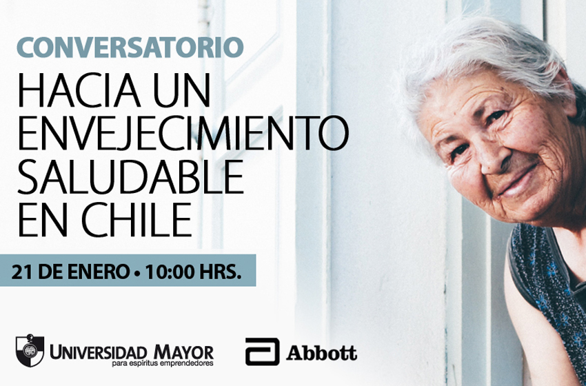 U. Mayor y Abbott reunirán a expertos para debatir sobre el envejecimiento en Chile