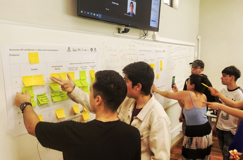 Estudiantes de seis carreras participaron en el Bootcamp Challenge 2023 del Consorcio VIP
