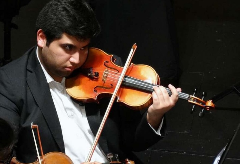 Conservatorio// Estudiante del Conservatorio inicia gira con orquesta que recorrerá Alemania