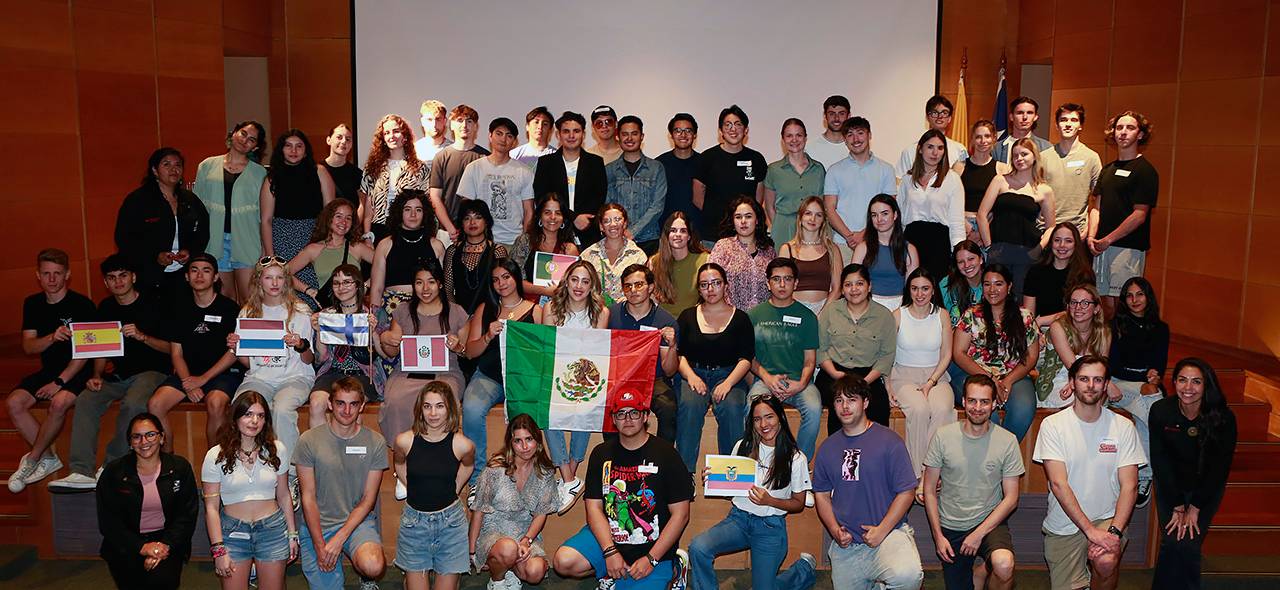 U. Mayor dio la bienvenida a 87 alumnos extranjeros que realizarán un intercambio