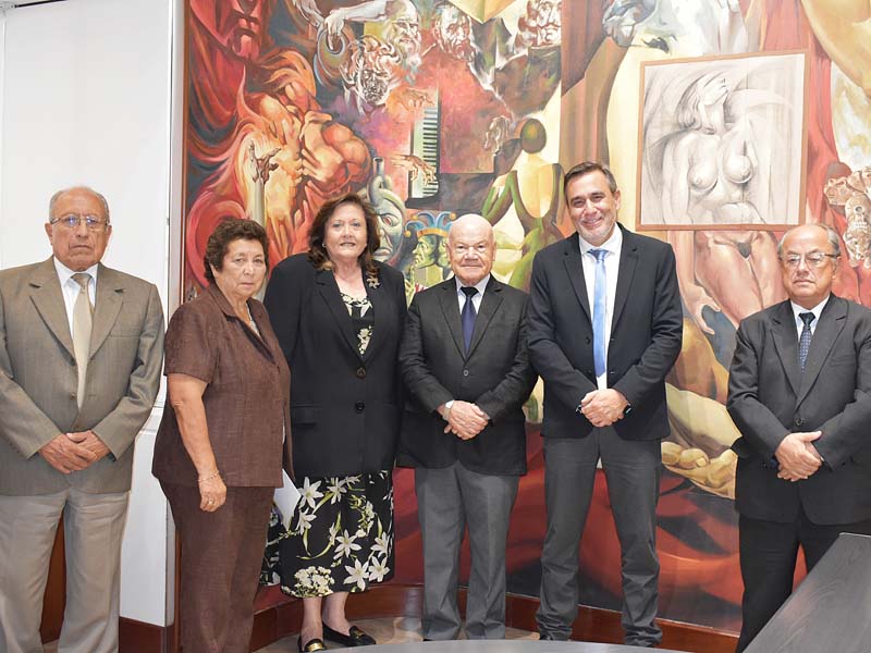 Perú// Director de Postgrados de Humanidades realizó visita de trabajo a la U. Ricardo Palma de Lima