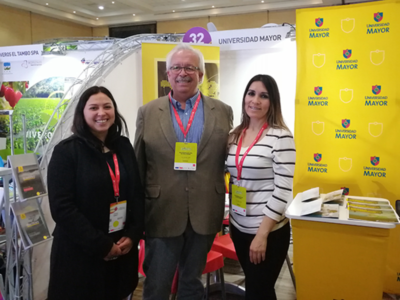 Feria // Universidad Mayor mostró sus capacidades de investigación y desarrollo para la agroindustria en feria Fruittrade 2019