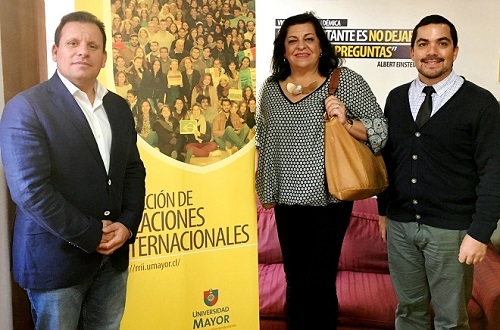 RRII// Representantes de universidades de Ecuador, EE.UU. y Portugal visitaron la Universidad Mayor