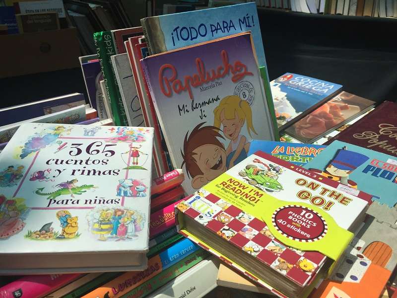 Cultura//De libros didácticos a cómics: la oferta infantil de la Feria del Libro Usado