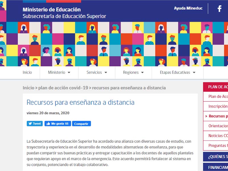 Convenio// U. Mayor firma alianza que permitirá compartir “buenas prácticas” sobre Educación Online