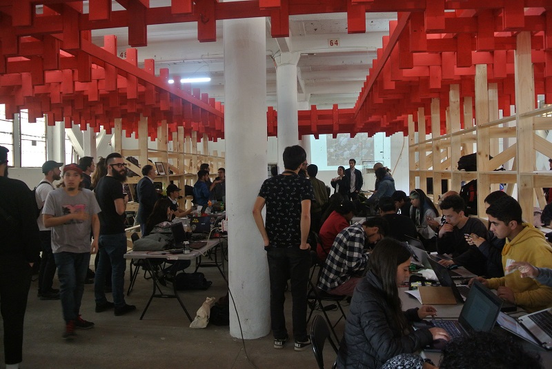 Arquitectura// Estudiantes U. Mayor participaron con dos intervenciones en la Bienal de Arquitectura 2019