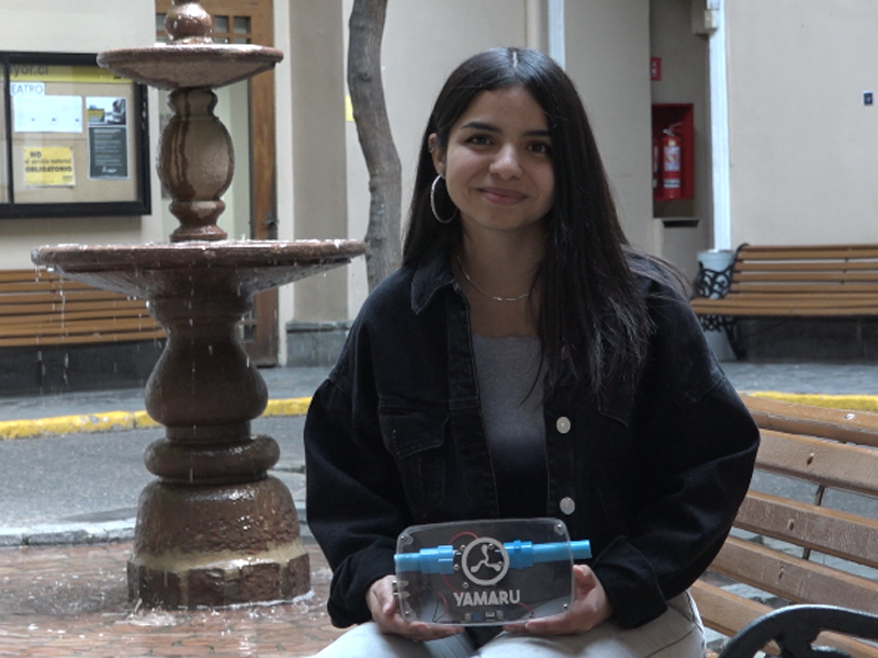 Emprendimiento// Estudiante U. Mayor crea generador que produce electricidad a partir del agua de uso doméstico