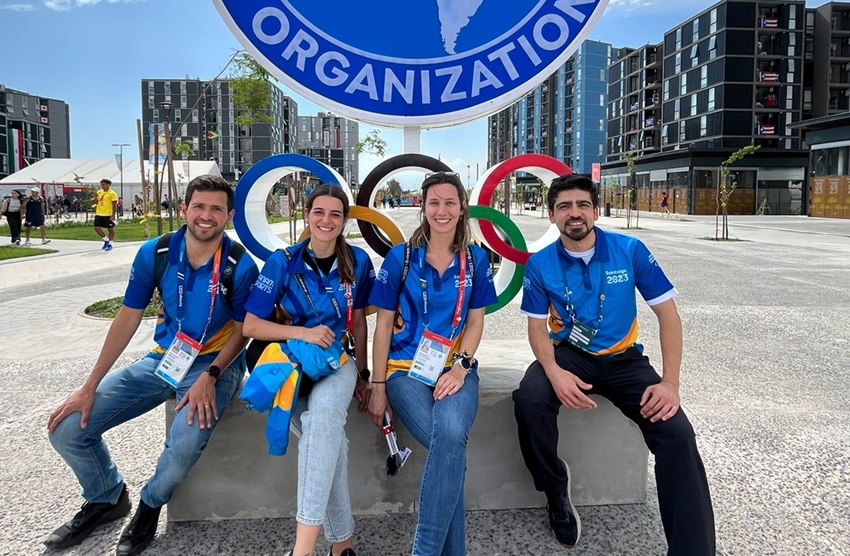 Equipo de la Especialidad de Medicina del Deporte U. Mayor fue parte de Santiago 2023