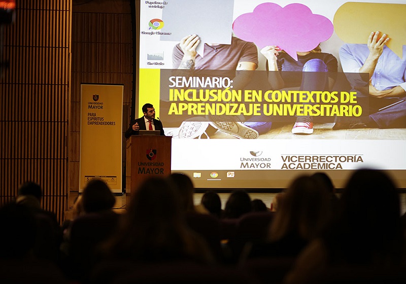 Seminario// Cultura interna, formación y compromiso social: Conoce los ejes de la nueva Política de Inclusión de la U. Mayor