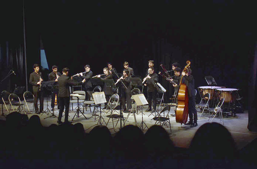 Orquesta Juvenil se presentó en la Casa de la Cultura de Talagante