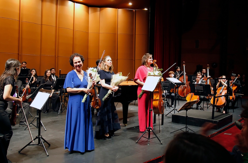 Trío de intérpretes protagonizó nueva fecha de la Temporada Internacional del Conservatorio
