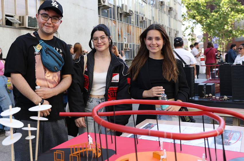 Estudiantes de Arquitectura U. Mayor presentaron sus propuestas para adultos mayores del barrio San Borja