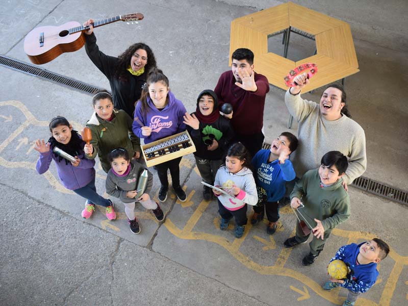 Iniciativa// Comunidad U. Mayor demostró su compromiso social en los Trabajos Voluntarios de Invierno 2019 en San Felipe