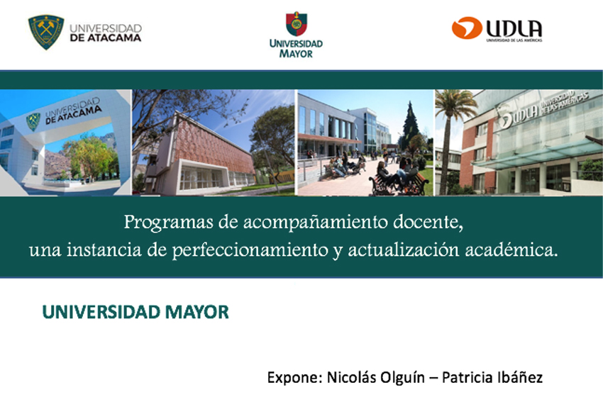 U. Mayor intercambia experiencias de innovación educativa en evento de la U. de Atacama