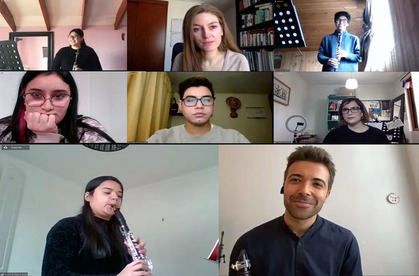 Clarinetista español encabezó tercera fecha del ciclo Clases Magistrales Internacionales