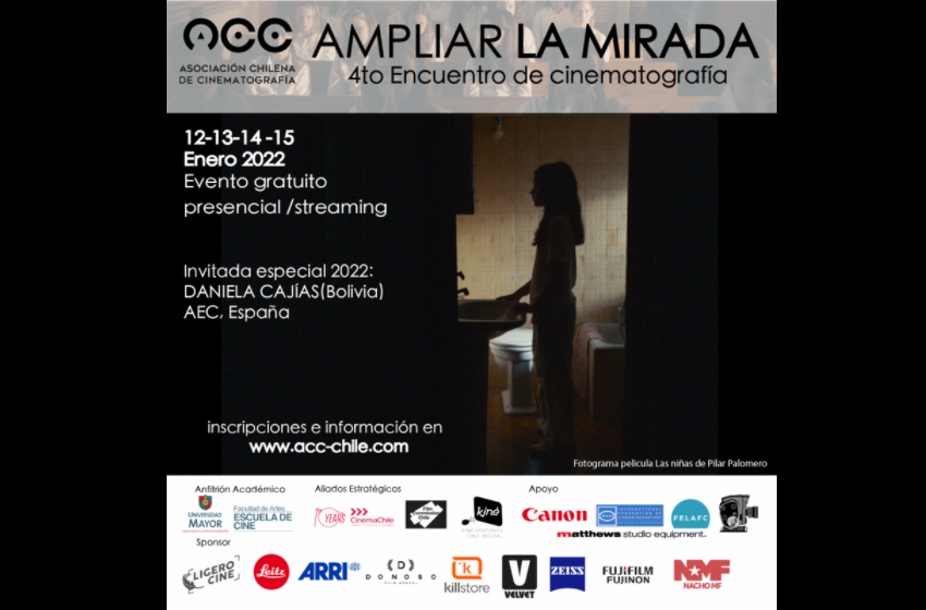 Escuela de Cine será anfitriona del IV Encuentro de Cinematografía “Ampliar la mirada”